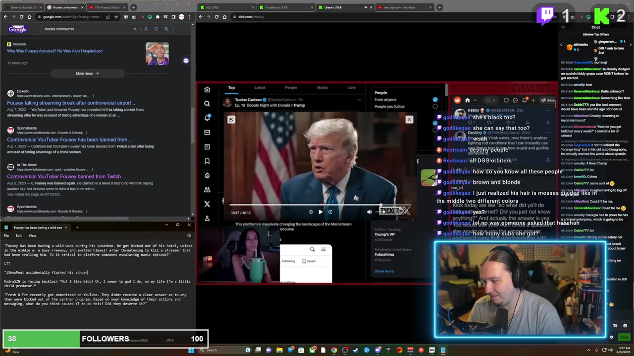 KoK Writing Stream