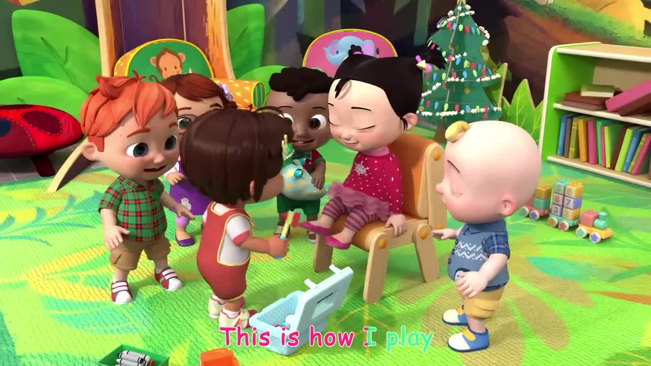 Play and Tell Song _ CoComelon Nursery Rhymes & Holiday Kids Songs