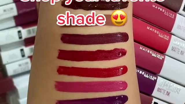 Long Lasting Liquid Lipstick All shade swatches. Shop your favorite shade at LA COSMETICS NEPAL