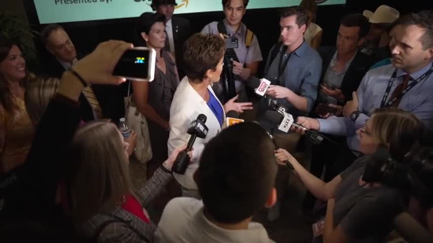 MUST WATCH: Kari Lake Responds to Reporter Question on If She'll Be Trump's VP