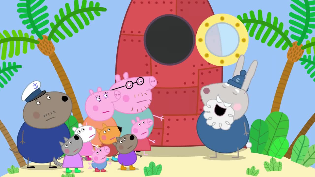 Peppa Pig's Space Holiday with Grampy Rabbit | Peppa Pig Official Family Kids Cartoon