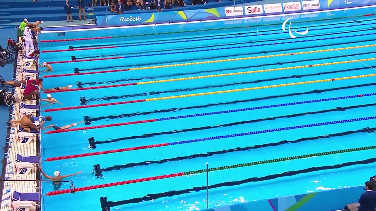 Swimming | Men's 50m Breaststroke SB2 final | Rio 2016 Paralympic Games