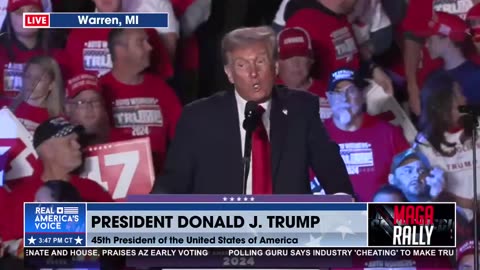 TRUMP OPENING IN WARREN, MI