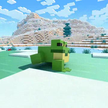 A Minecraft Frog
