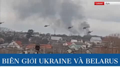 Nga và Ukraine gian tranh 24/2/2022