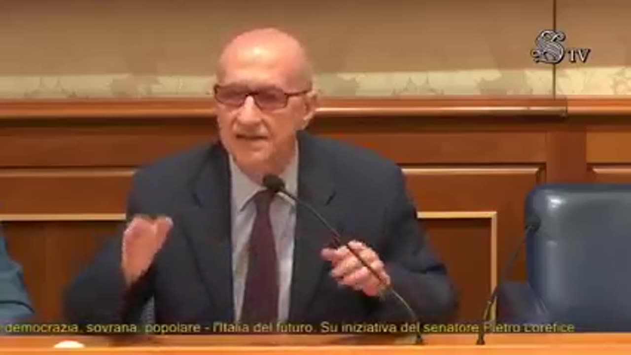 Prof. FRANCO BATTAGLIA smonta emergenza climatica. Conferenza al Senato della Repubblica, 28-06-2023