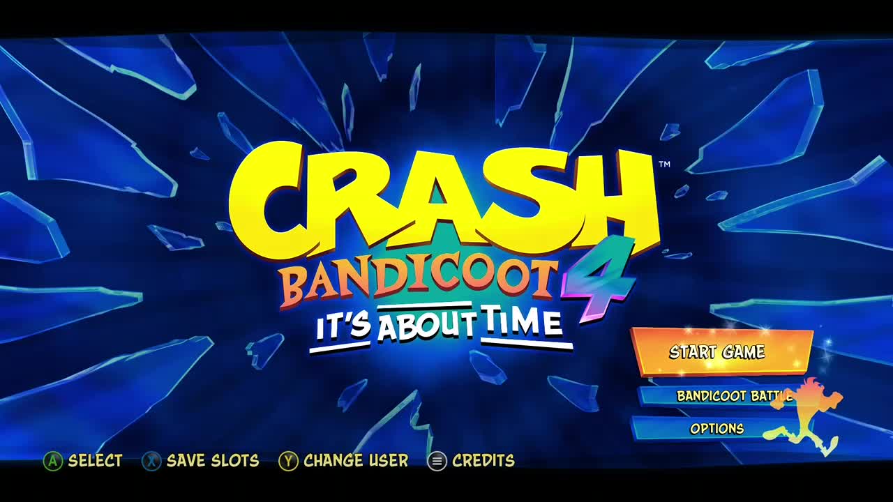 Crash bandicoot 4 its about time. Colorblind settings. [Flashing lights]