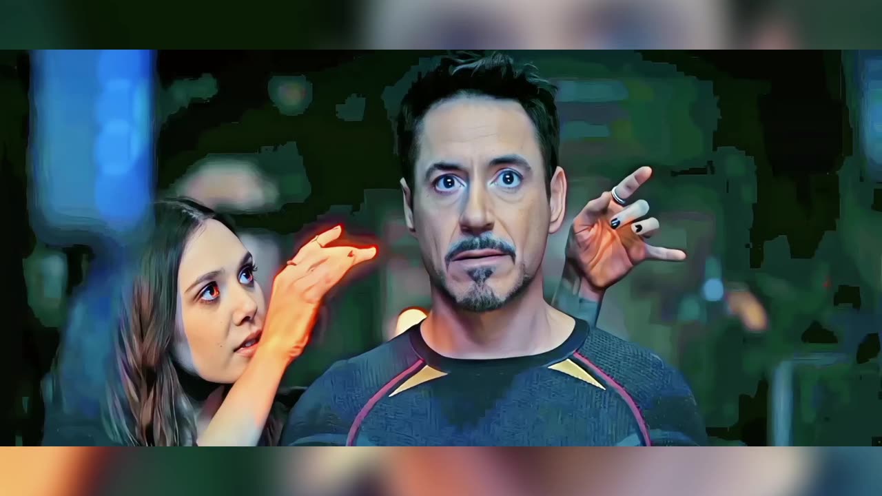 Wanda Induce Death of Avengers Nightmarish Visions In Tony Stark Head:Scene In Reverse #marvel #mcu