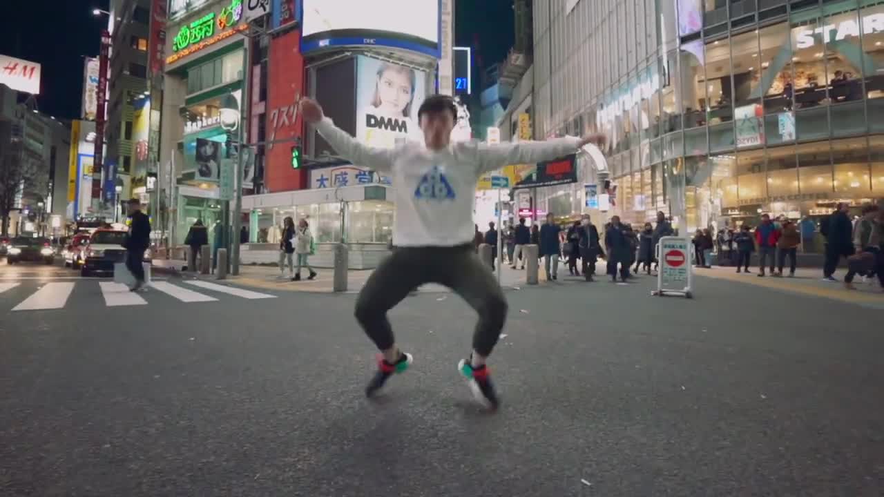 TOKYO SHIBUYA CROSSING DANCE FREESTYLE | @KIERANLAIOFFICIAL