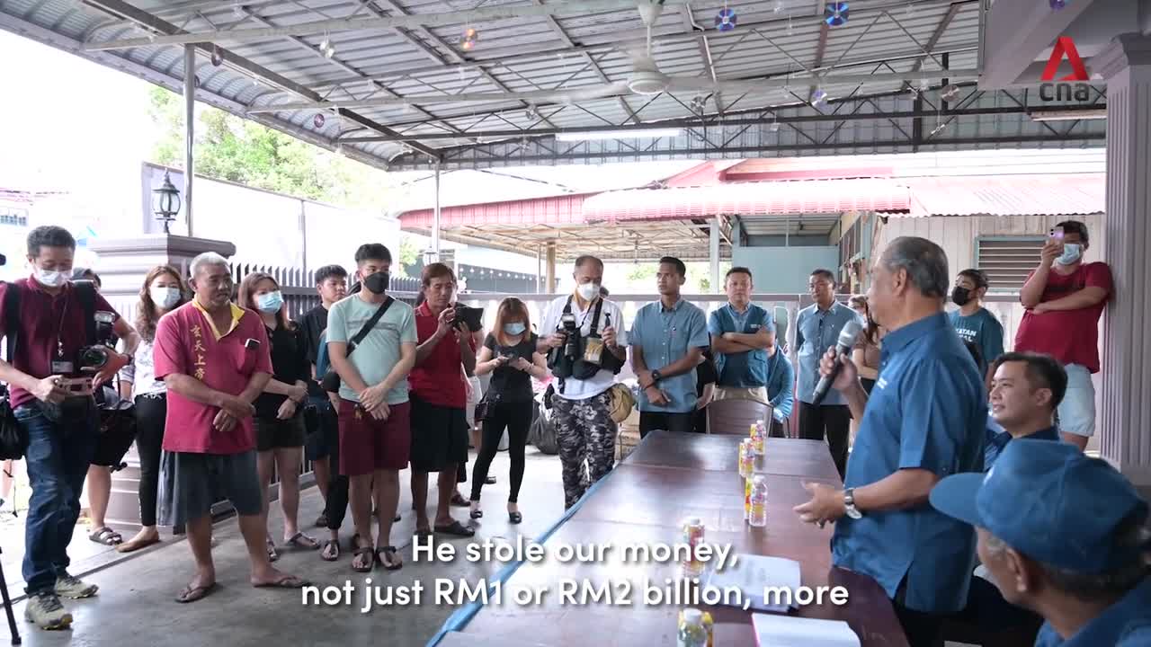 Malaysia GE15: Muhyiddin Yassin on the campaign trail in Pagoh