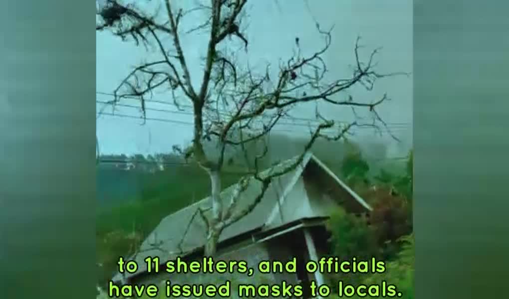 Footage of eruption of Semeru volcano in Indonesia! Thousands of people evacuated from Java