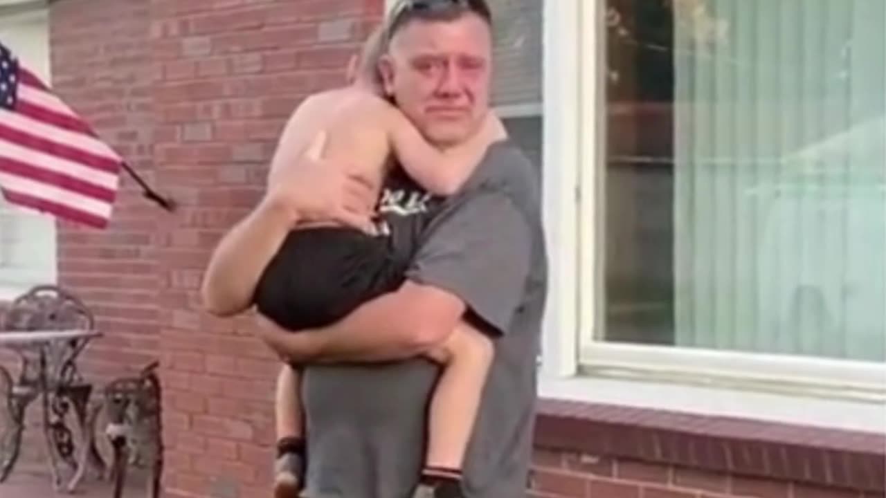 Little boy is reunited with his Grandparents!