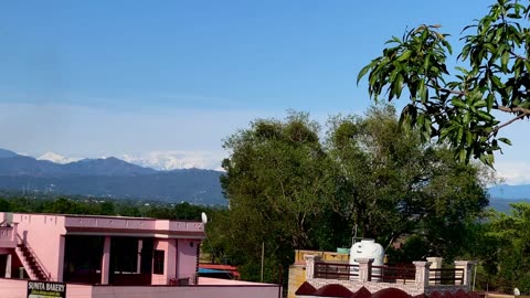 View from my rooftop in jammu