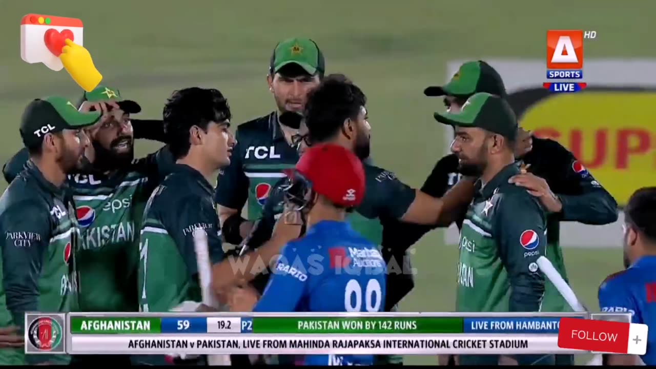 Pakistan VS Afghanistan highlight