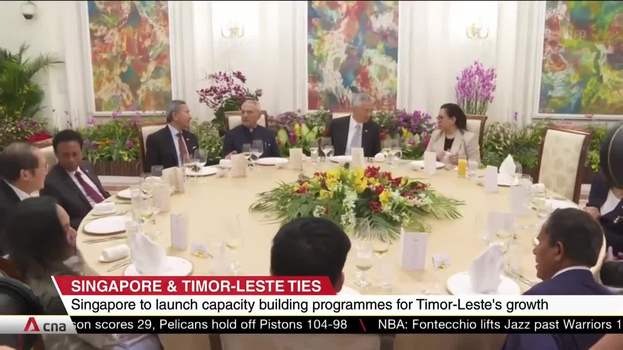 Singapore to launch capacity building programmes to support Timor-Leste's development