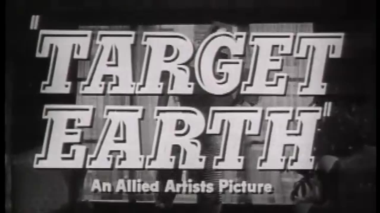 TARGET EARTH (1954) movie trailer