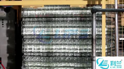 Full automatic low level depalletizer for bottles #palletizer#robot#foryou