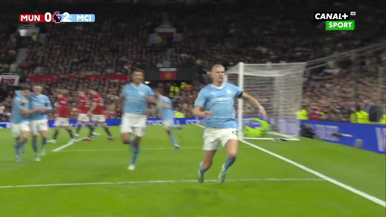 PL: Manchester United vs Manchester City 0:3, říjen 2023