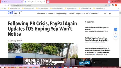 Chaos News Special Paypal Wrongthink Fine Is Back Edition