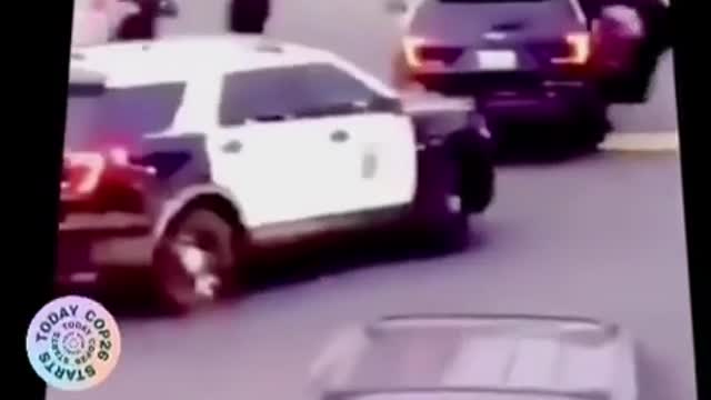 His buddy had his back...Helped him Escape with cuffs still on him.