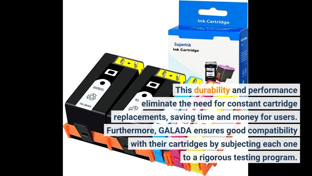 GALADA Remanufactured Ink Cartridge Replacement Review