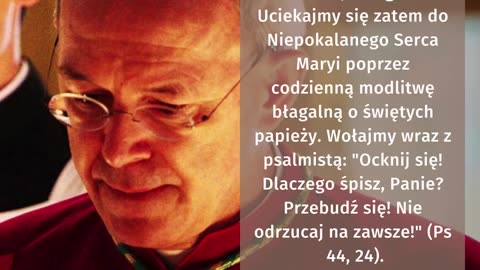 The confusion in the Church has reached such proportions that we must pray to the Lord in the words of Esther Bishop Schneider 🔴