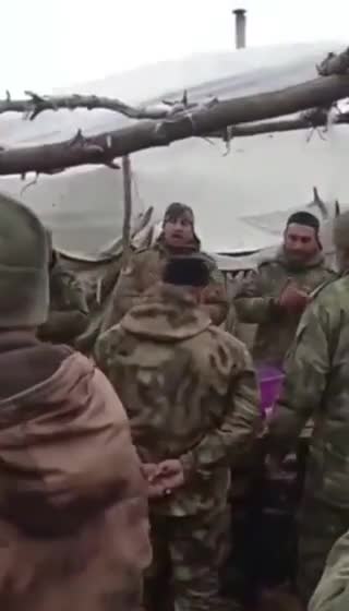 Chechens of the Chechen Ros Guard "sing songs and prepare for an attack against Ukraine."