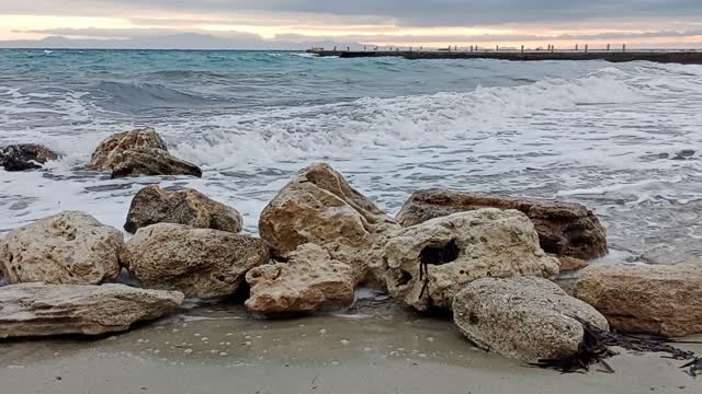 Winter Aegean Sea