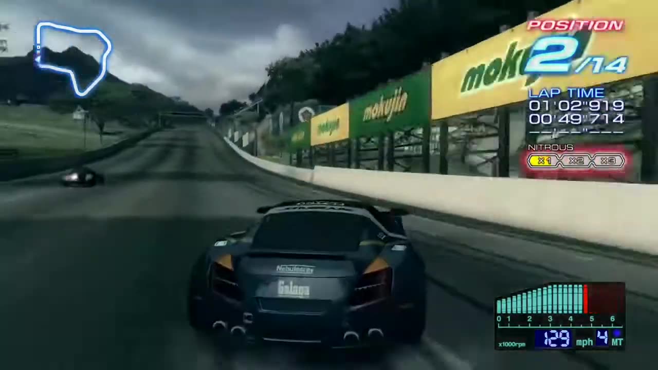 Ridge Racer 6 Advanced Route #7 Gameplay(Career Walkthrough)