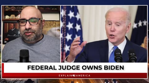 Federal Judge OWNS Joe Biden - Democrats Shocked