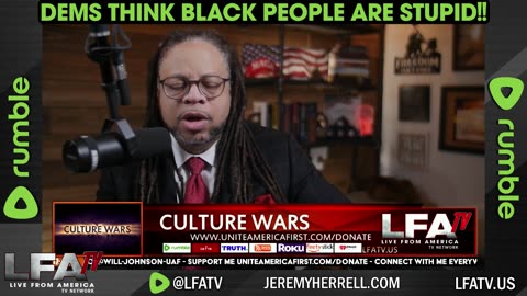 DEMS THINK BLACK PEOPLE ARE STUPID!!