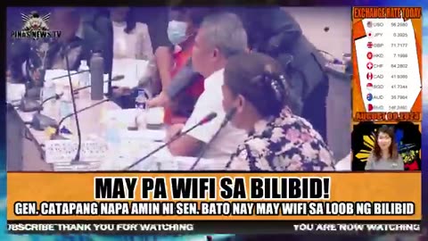 May pa Wifi sa bilibid! Gen. Catapang umamin na.