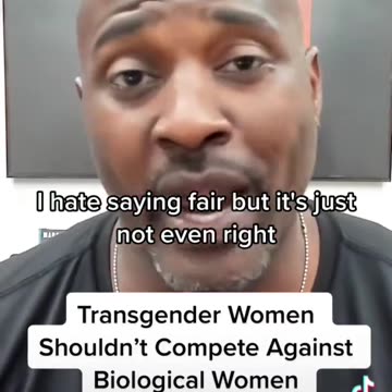Fmr NFL Star Breaks Down Trannies Playing Woman's Sports in A Way The Anti-Woman Left Can't Combat