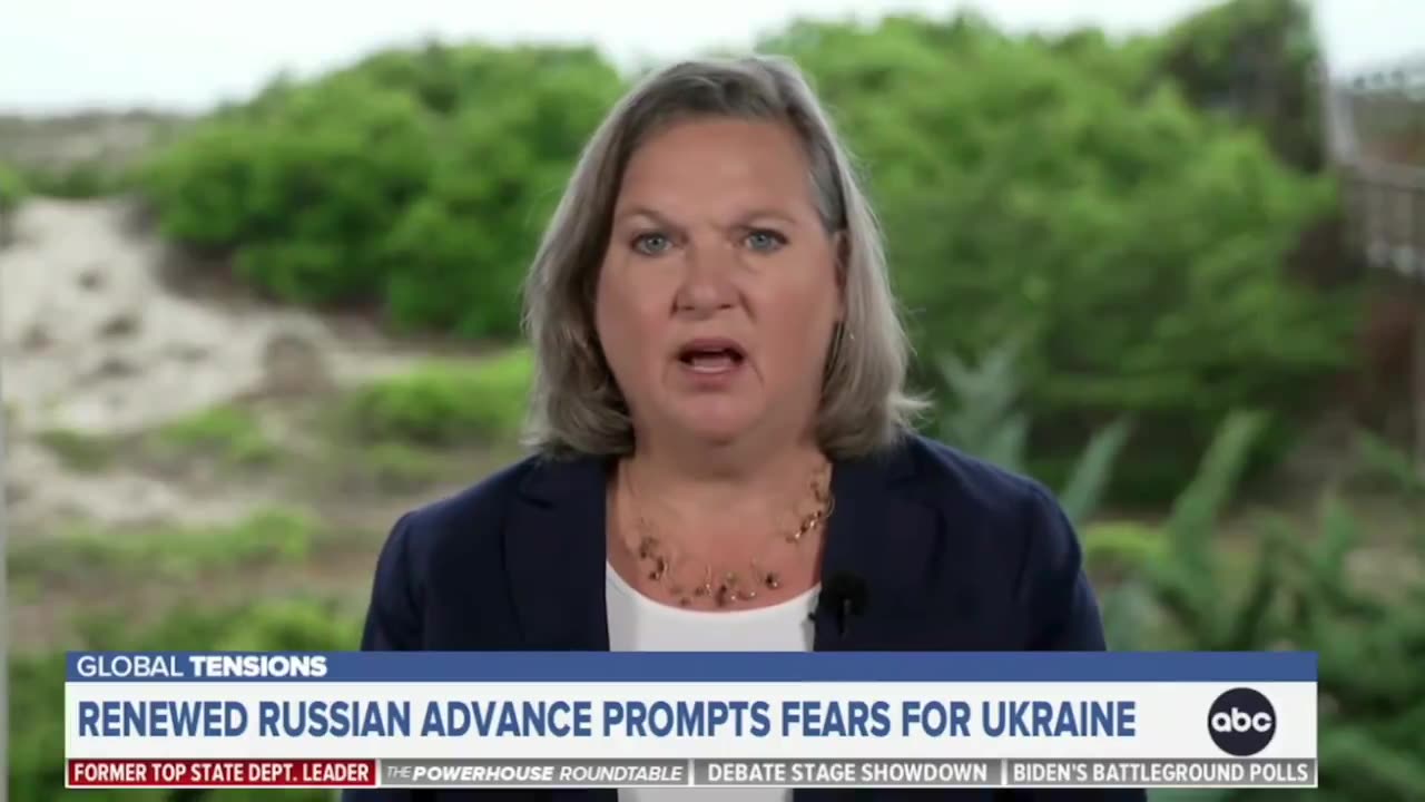 Versione CG di Victoria Nuland per attaccare la Russia