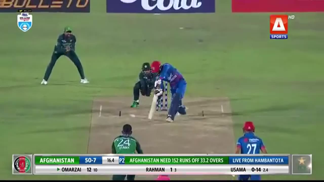 Pak vs afg 1st ODI 2023