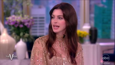 Anne Hathaway Gives Controversial Abortion Take on 'The View'