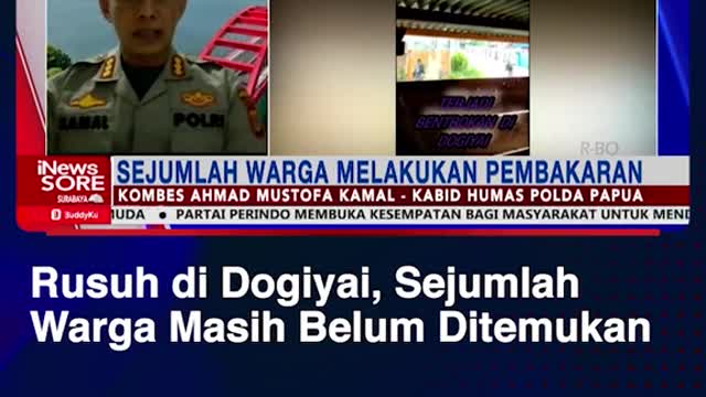 Chaos in Dogiyai, a number of residents are still missing
