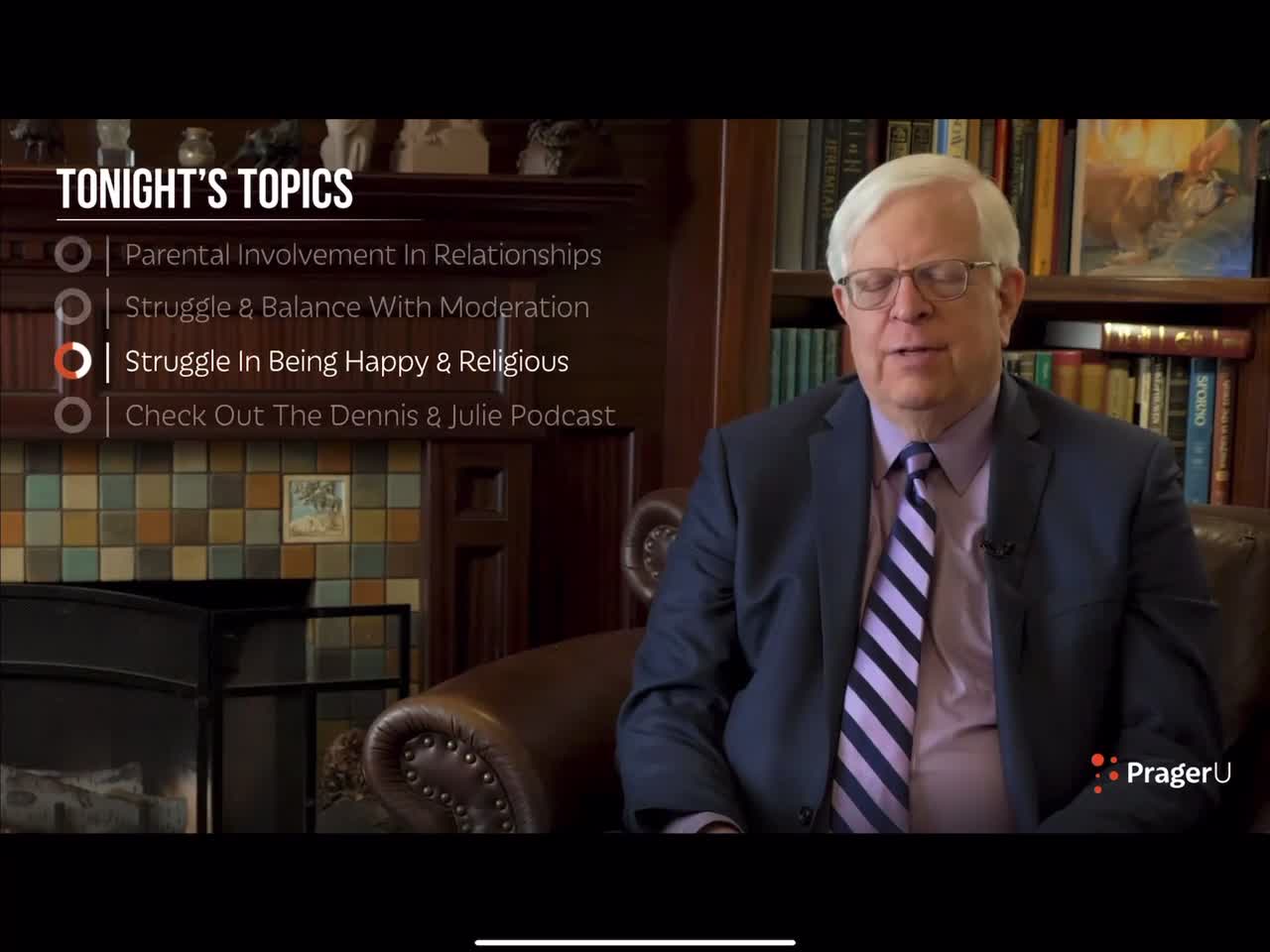 Dennis Prager Fireside Chat #235 When it comes to happiness Dennis is a behaviorist