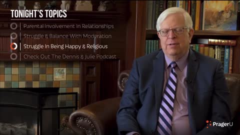 Dennis Prager Fireside Chat #235 When it comes to happiness Dennis is a behaviorist