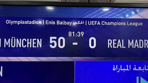 Fifa22 bayern vs Real Madrid