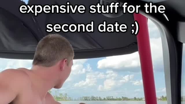 save the cool/ expensive stuff for the second date ;)Pro tip: