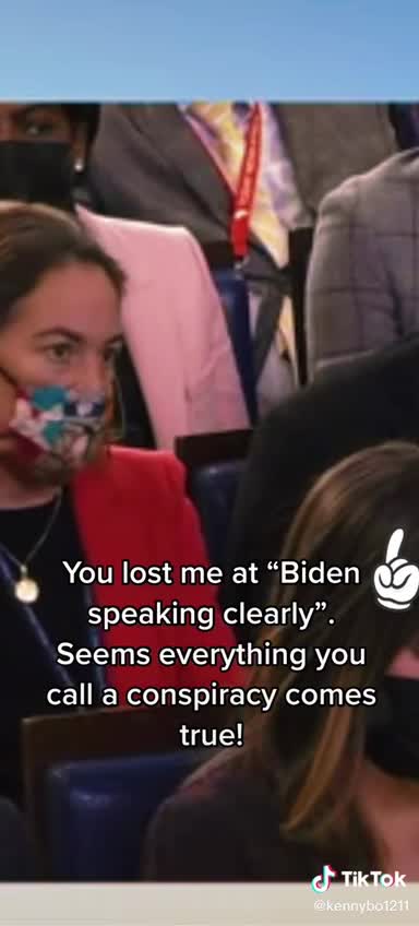 FIRECROTCH Lies claiming "Byden Speaks Clearly" 😂😂