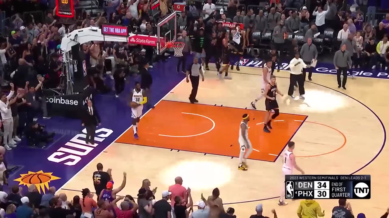 Devin Booker & Kevin Durant Talk Their 1st Quarter Hail Mary Play