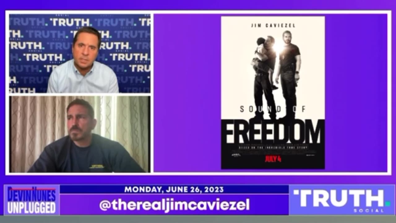 Jim Caviezel Talks About Child Trafficking, Mel Gibson and More