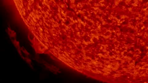 NASA's SDO Sees Unraveling Solar Prominence