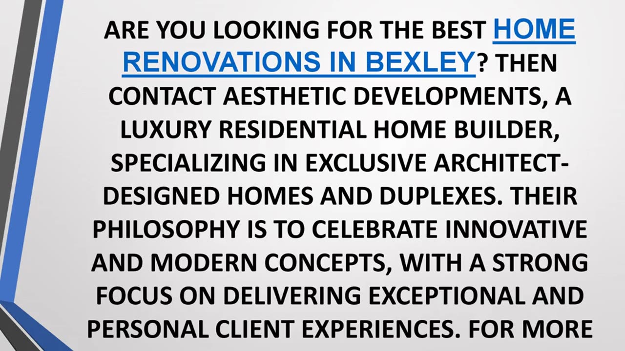 Best Home Renovations in Bexley