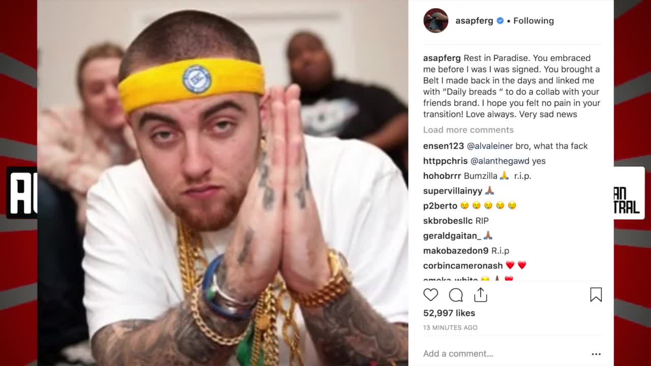 Rappers React To Mac Miller Passing Wiz Kahlifa, Smokepurrp, Lil Yachty, ASAP Rocky,