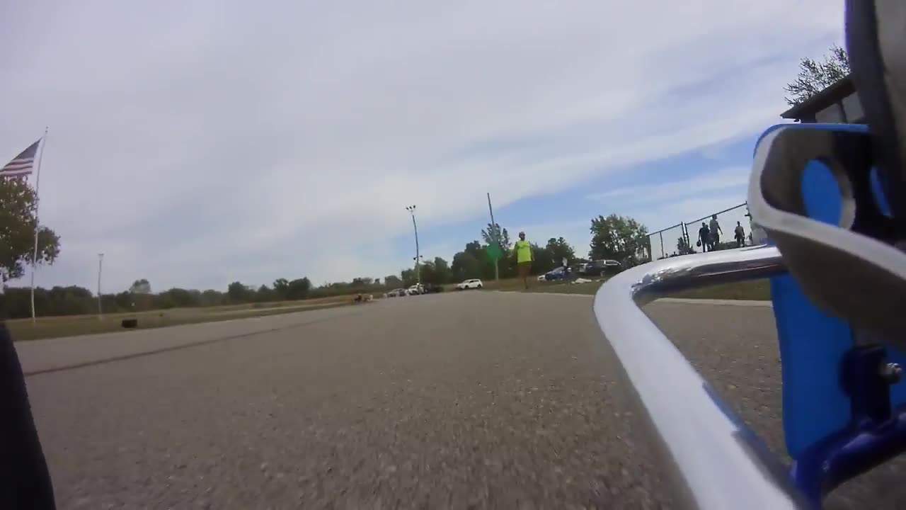 2021 Sugar River Raceway | Fall Vintage Sportsman Kart Race #3 Onboard