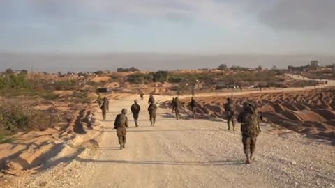 Combat Footage of IDF Soldiers Fighting Hamas in Gaza