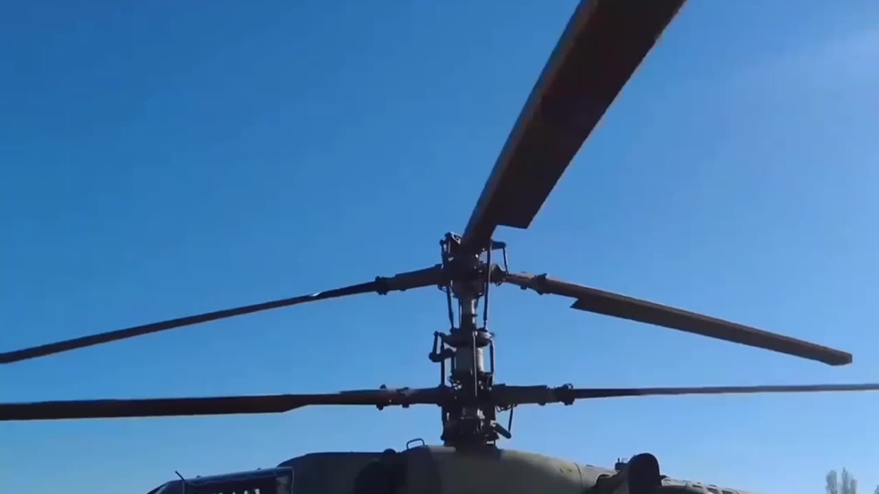 Enjoy the work of the crews of Ka-52 attack helicopters